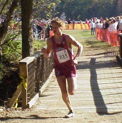 North Forsyth's Bobby Mack in the State Meet