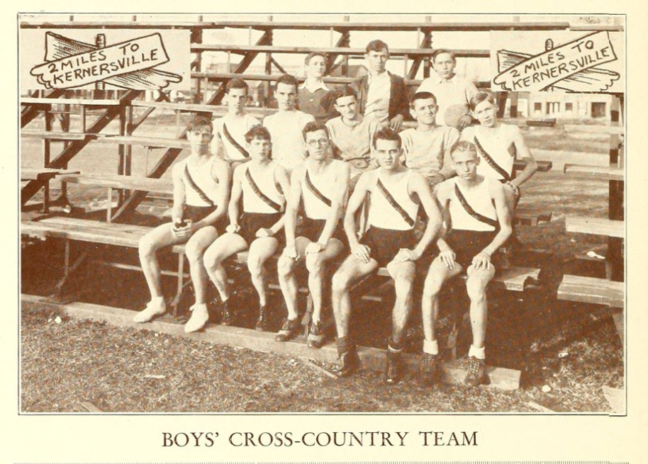Photo of 1930 R.J. Reynolds Boys Cross Country Team