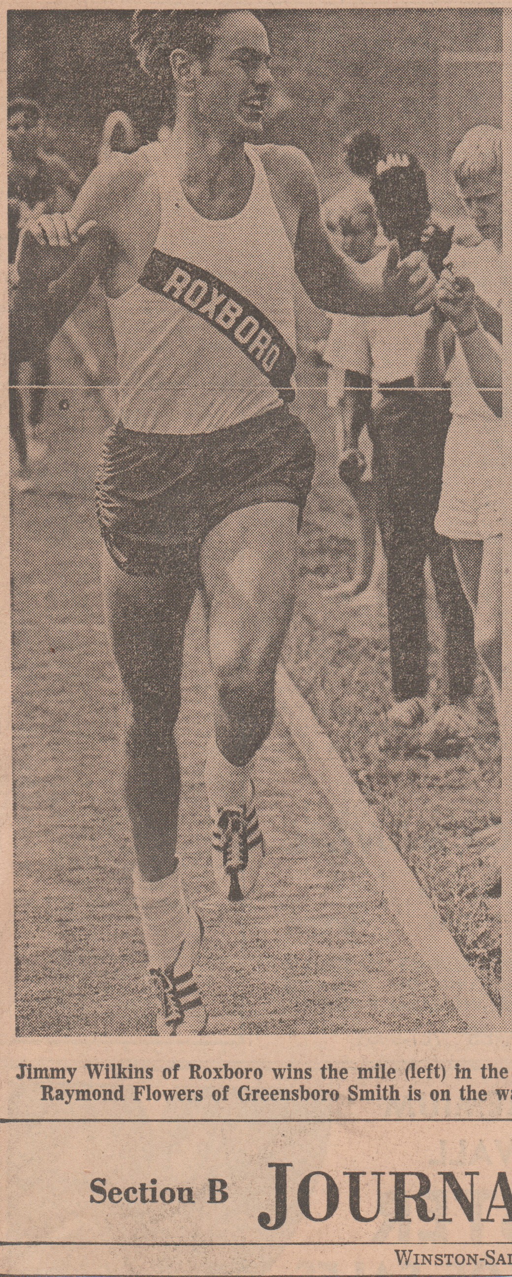 1969 photo of Jim Wilkins